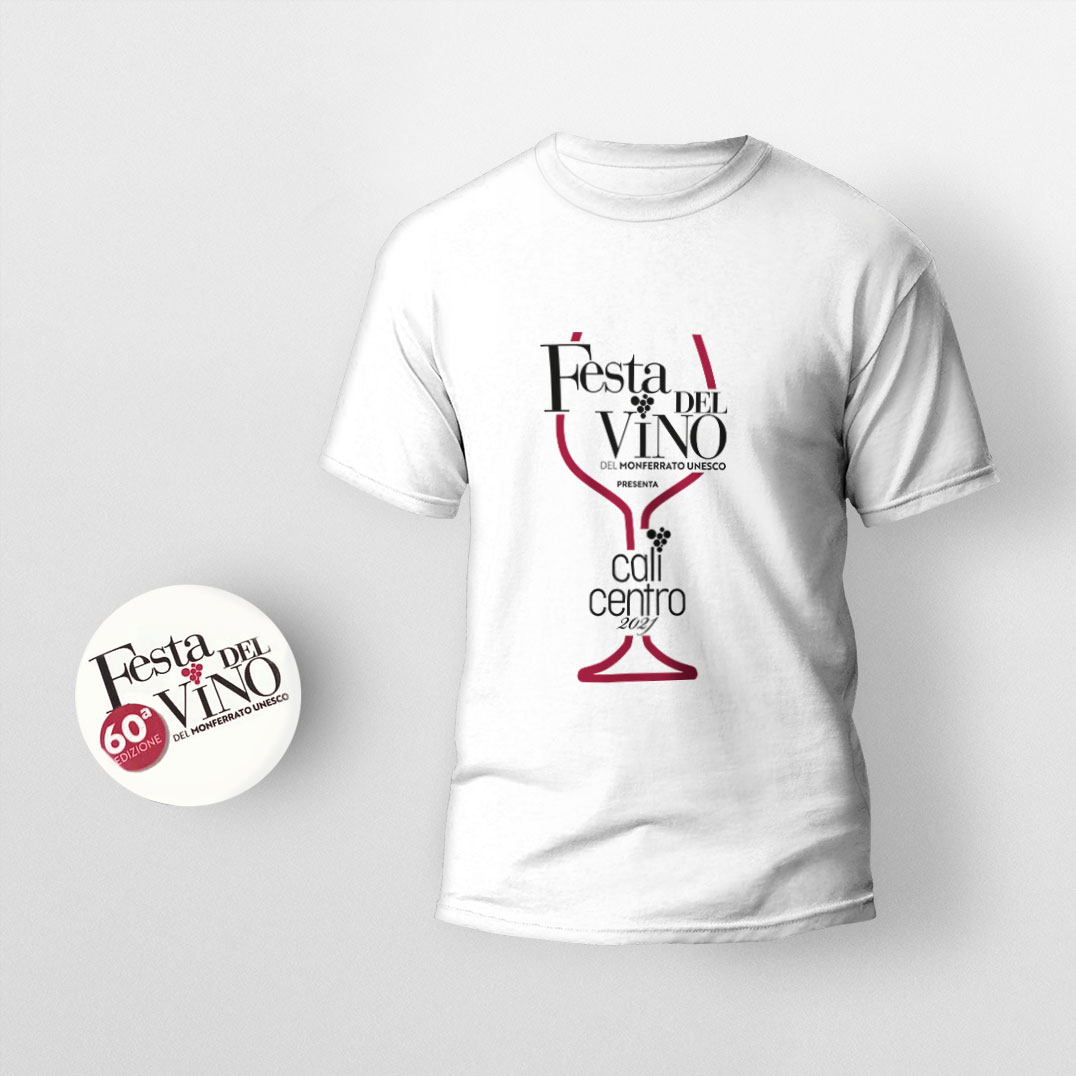 Festa del Vino del Monferrato Unesco-t-shirt calamita