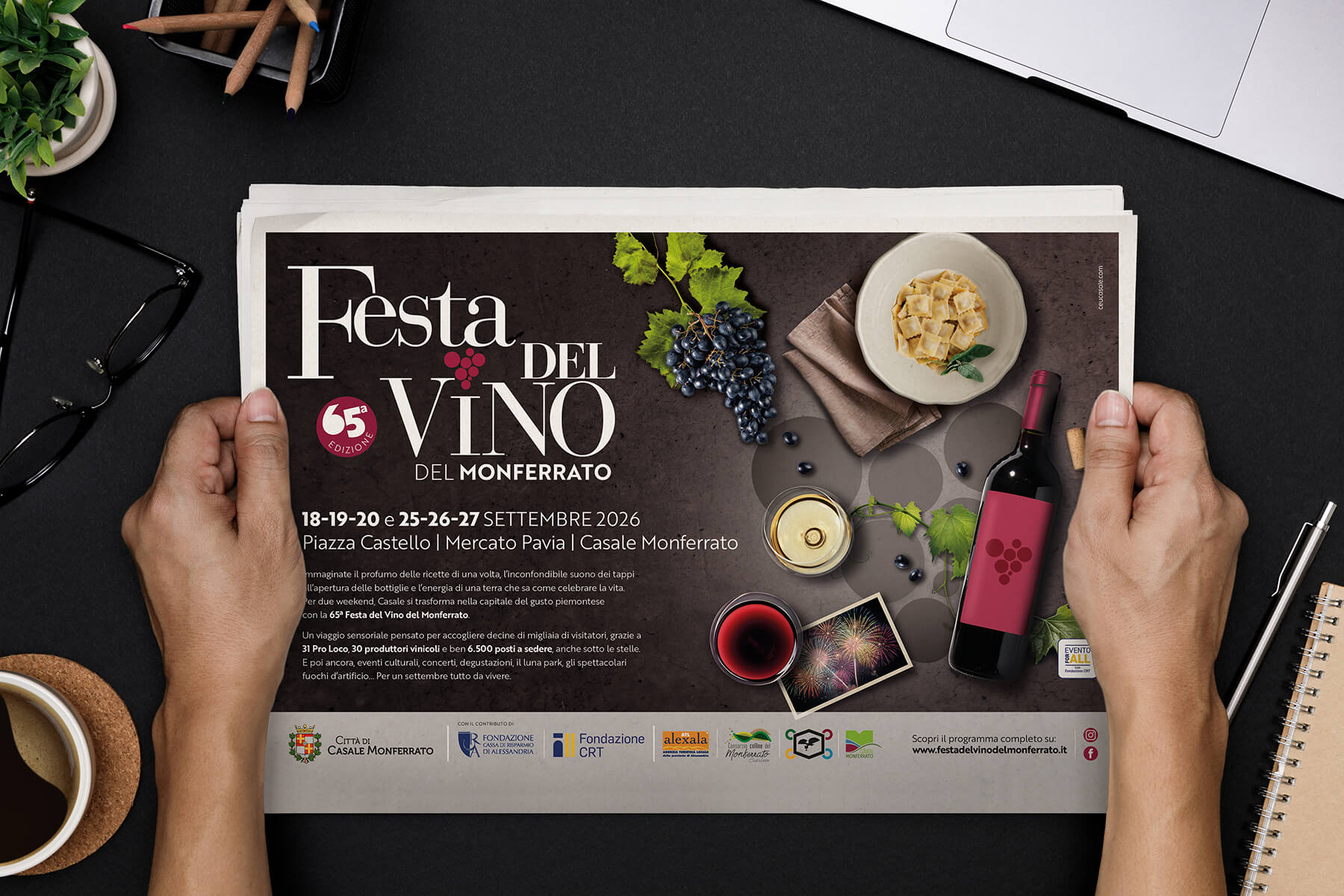 mezza pagina giornale